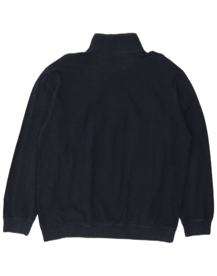 Paul & Shark Sweat-shirt à col zippé pour homme 2XL Bleu marine
