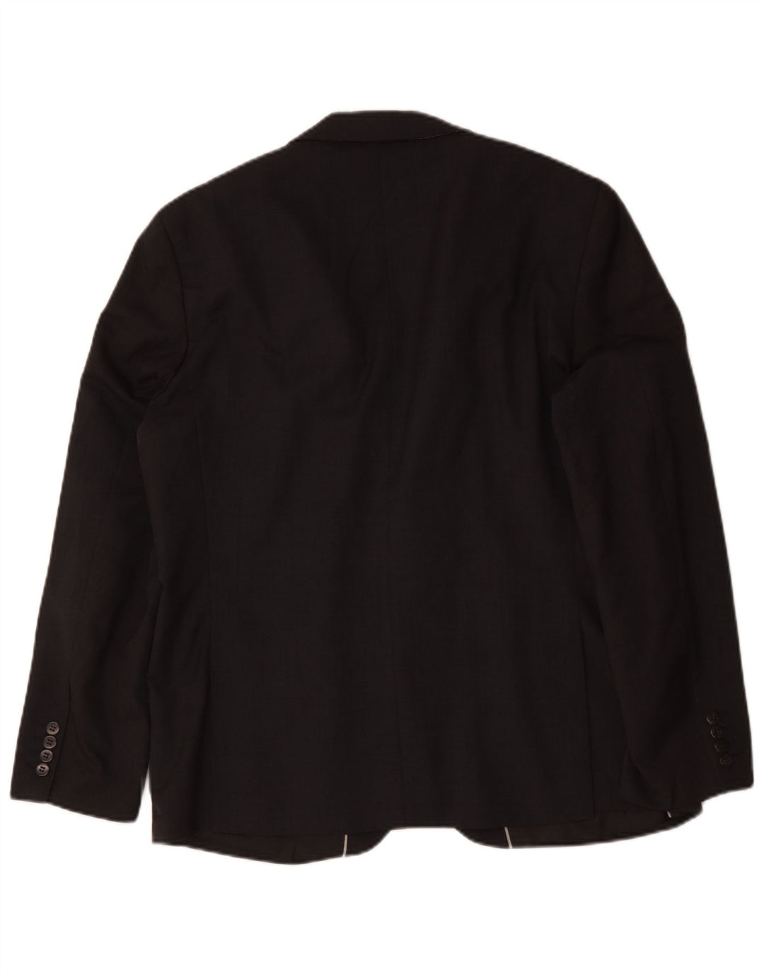 Marks & Spencer Veste blazer autographe à 2 boutons pour homme UK 44 XL Laine noire