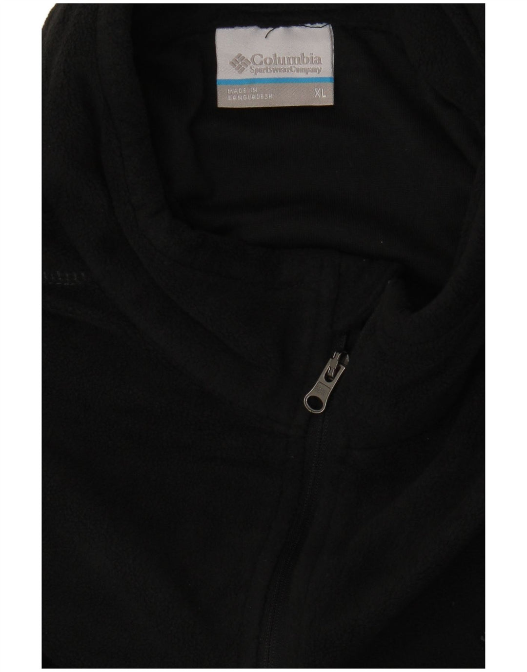 Columbia Pull Polaire à Col Zippé Homme XL Noir