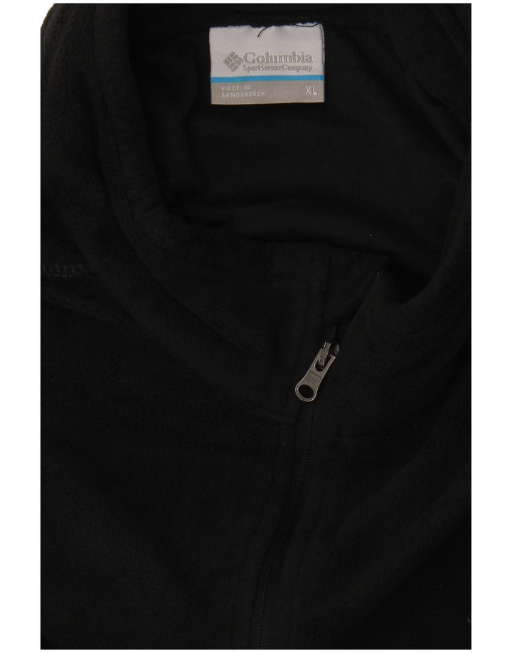 Columbia Pull Polaire à Col Zippé Homme XL Noir