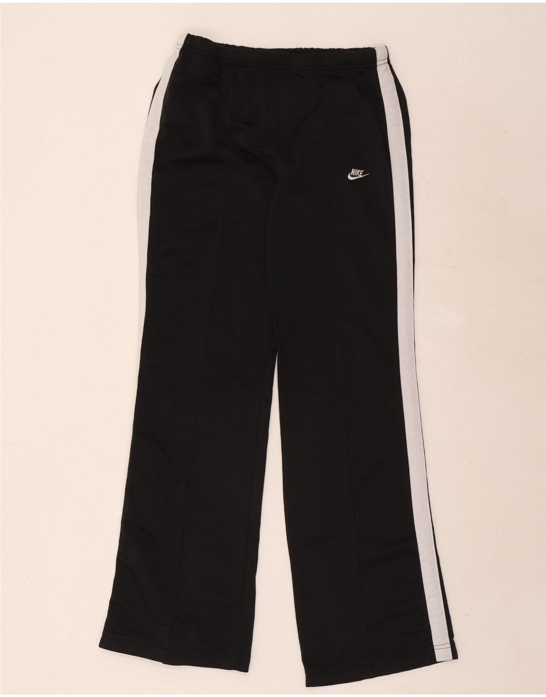 Nike Survêtement complet pour femme UK 8/10 Petit Noir Colorblock Polyester