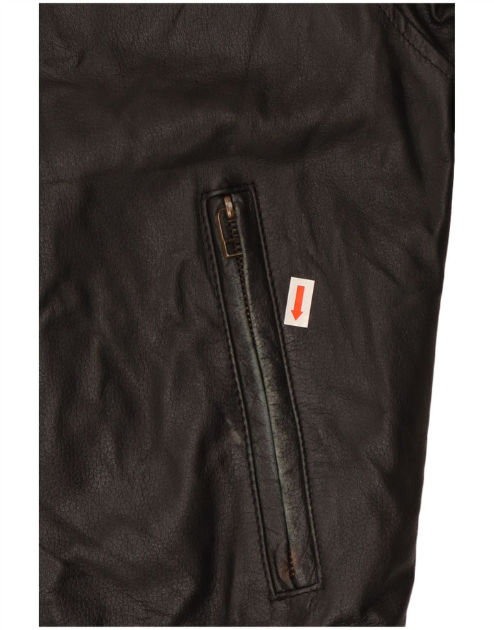 Conbipel Veste en Cuir Homme IT 50 Large Cuir Noir