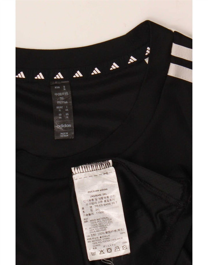 Adidas T-Shirt Homme Top XL Noir Polyester