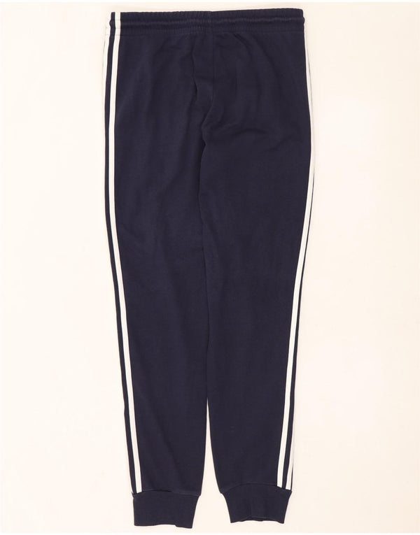 Adidas Pantalon de survêtement pour femme Joggers UK 12/14 Bleu marine moyen Coton