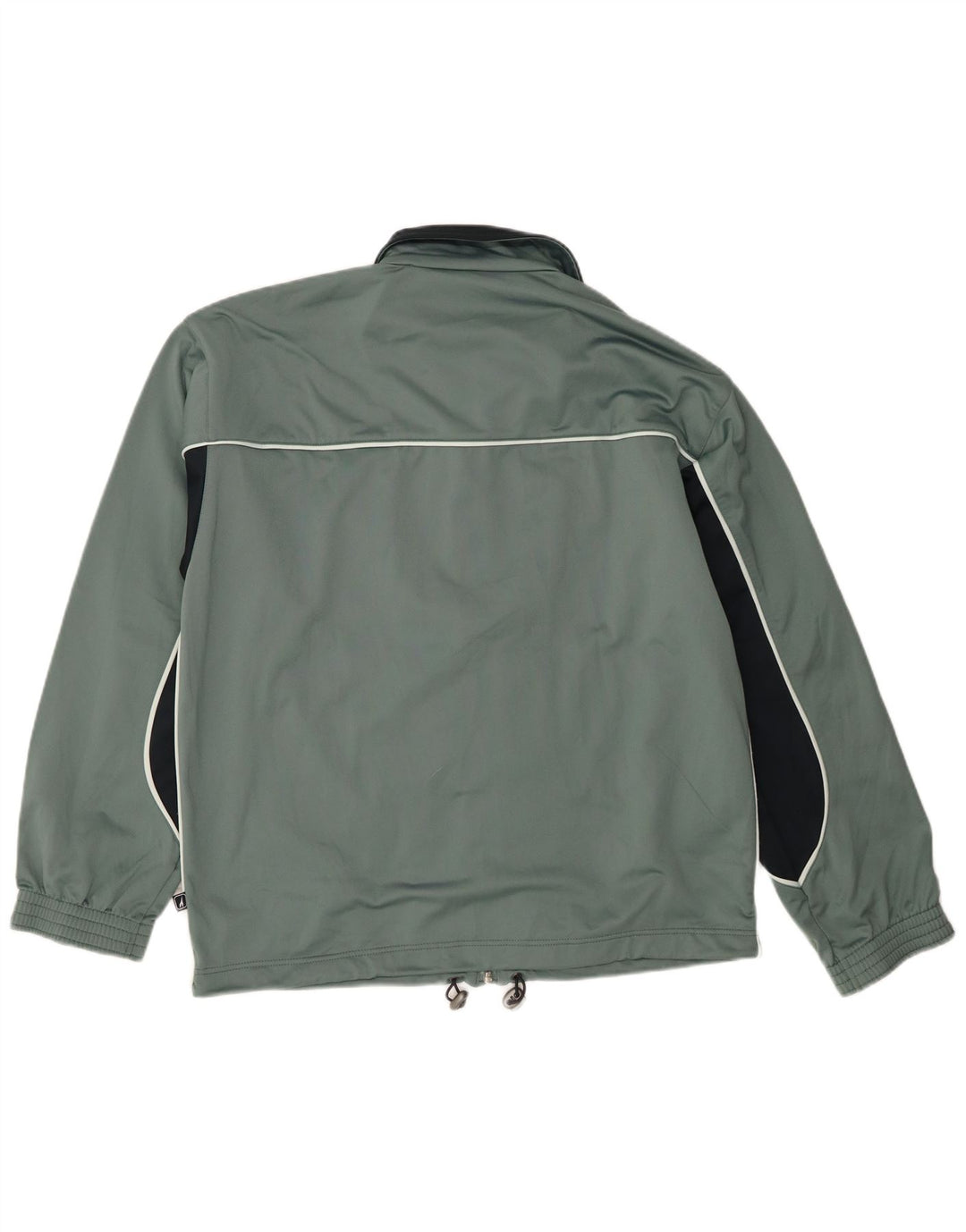 Diadora Veste de Survêtement Homme IT 48 Vert Moyen Colorblock Polyester