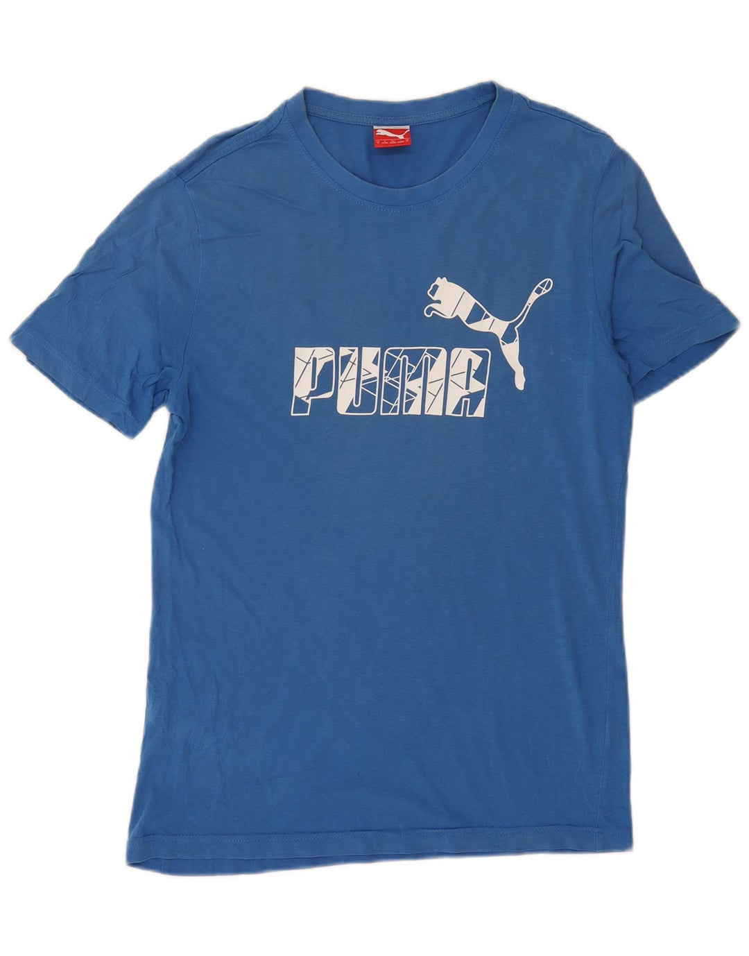 Puma T-Shirt Graphique Homme Petit Bleu