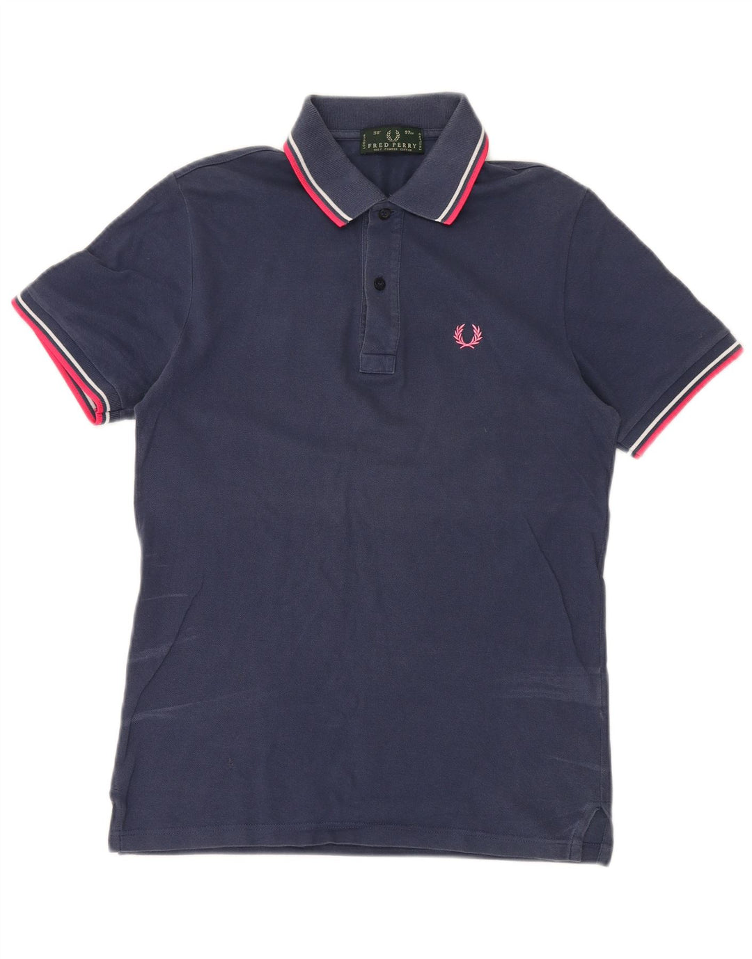 FRED PERRY Polo Homme Petit Bleu Marine