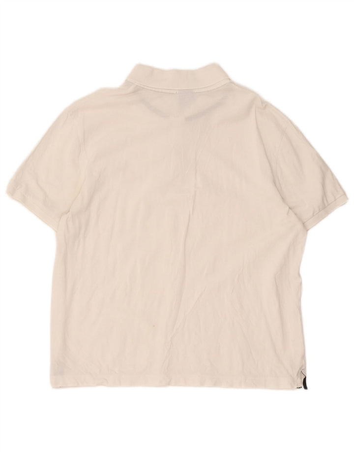 Hugo Boss Polo Regular Fit Homme Blanc XL