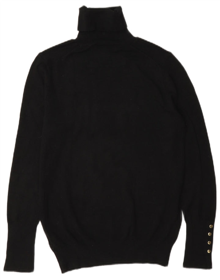 Zara Pull col roulé pour femme UK 12 Noir moyen