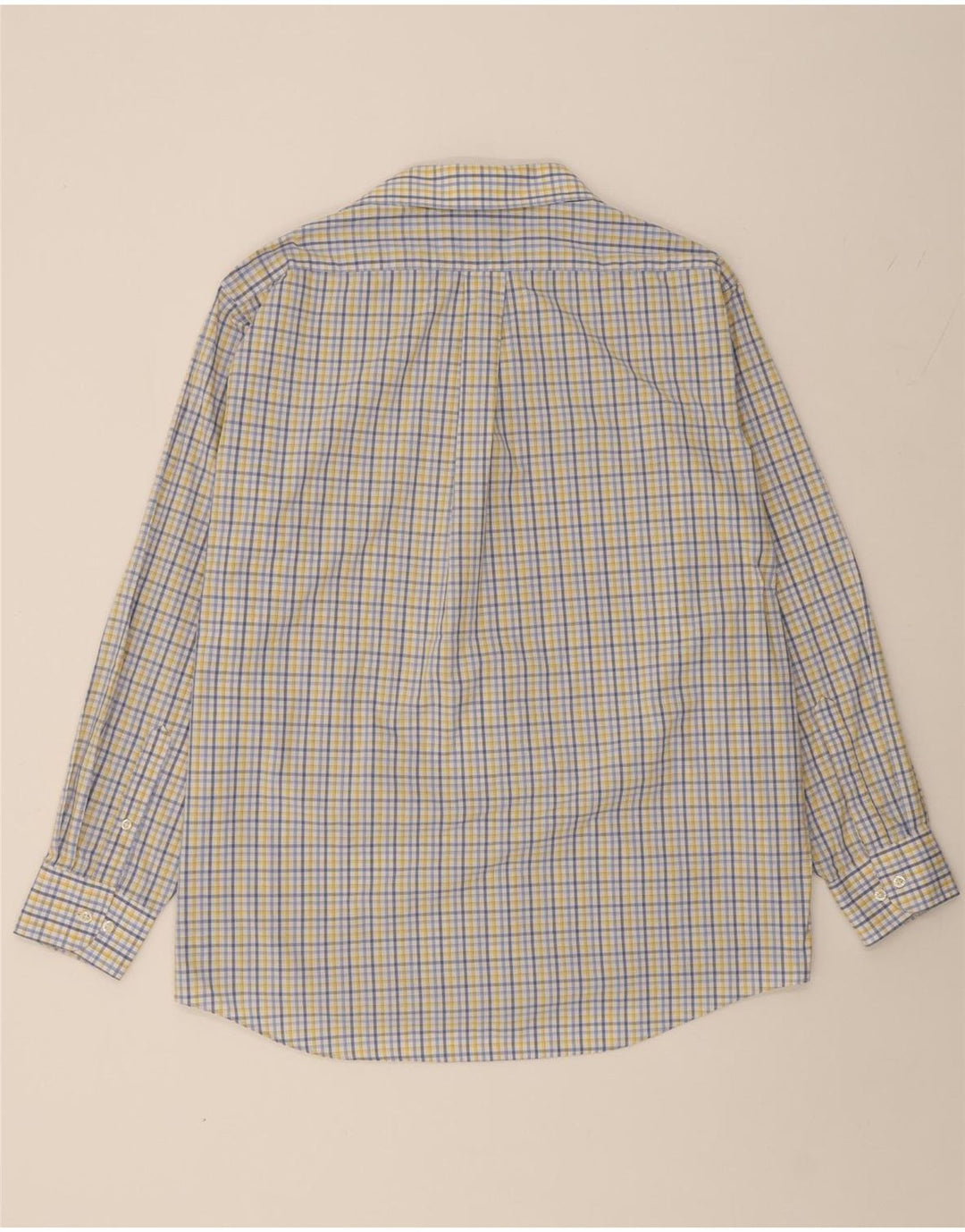 CHAPS Mens Regular Fit Shirt Size 17 1/2 XL Multicoloured Check Cotton Vintage Chaps and Second-Hand Chaps from Messina Hembry 