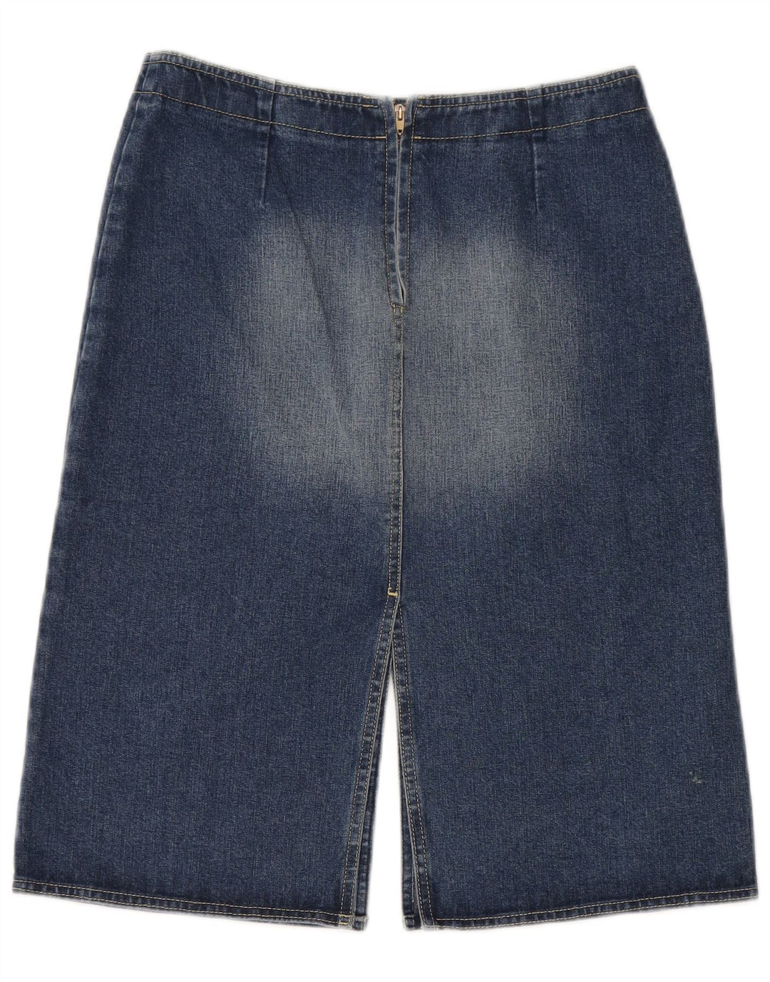 New Penny Jupe en Jean Femme Moyen W28 Bleu Coton