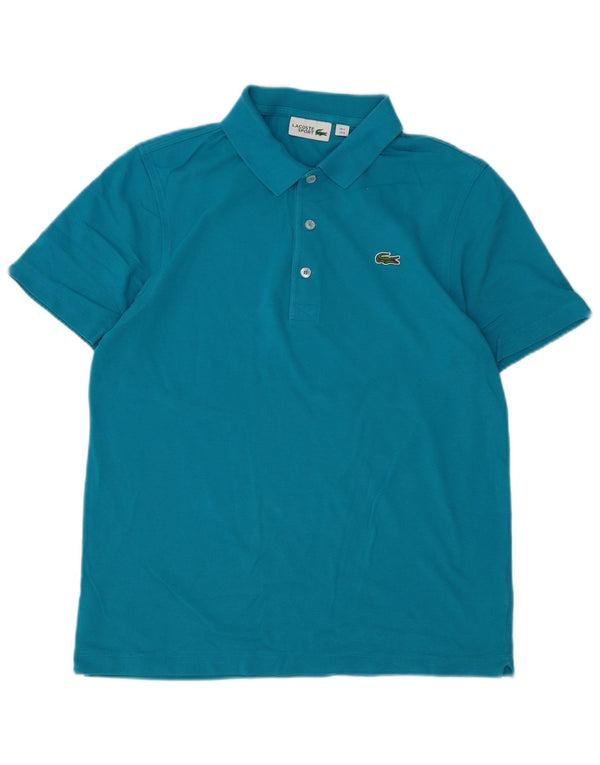 Lacoste Polo Homme Taille 4 Coton Bleu Moyen
