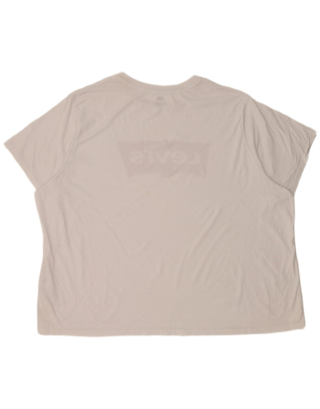 Levi's T-Shirt Graphique Homme 4XL Blanc Coton