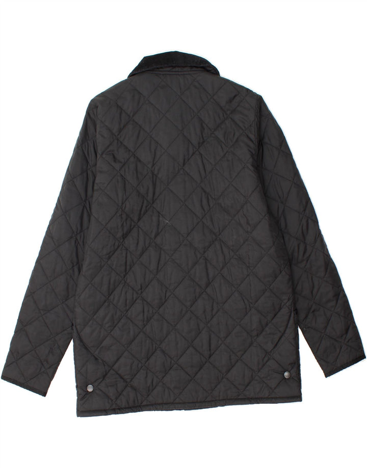 BARBOUR Veste matelassée pour femme UK 20 2XL Noir Polyamide