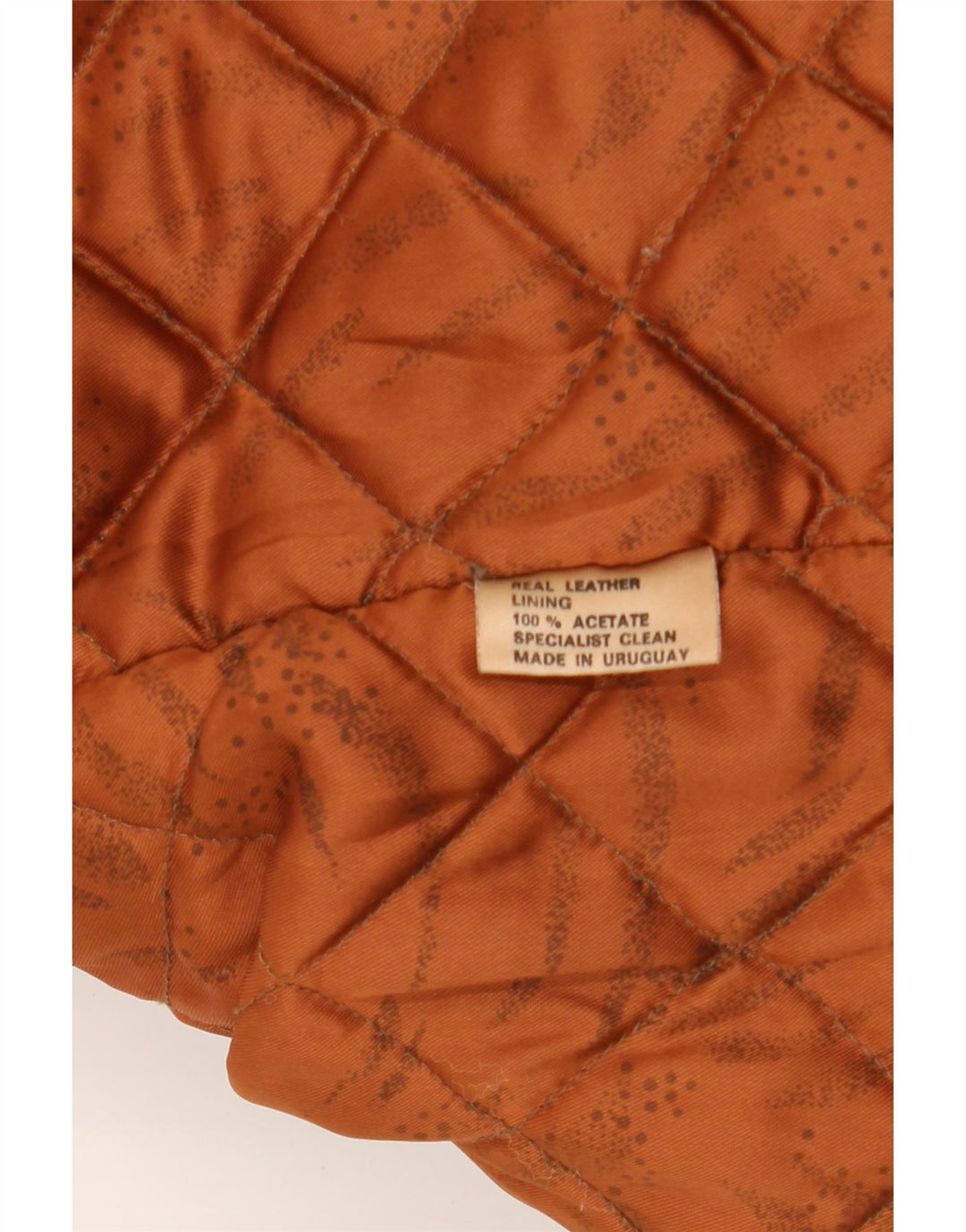 veste en cuir homme vintage UK 42 XL Cuir Kaki