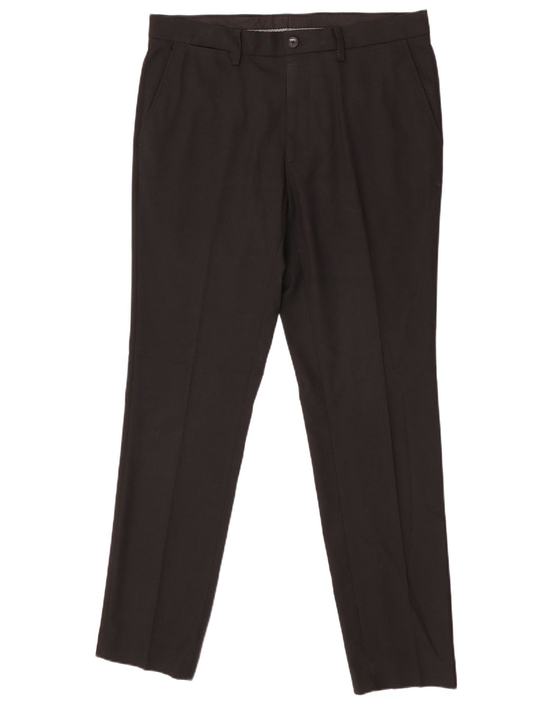 Marks & Spencer Pantalon de costume skinny pour homme W34 L31 Noir Polyester