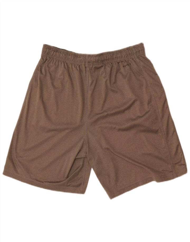 Russell Athletic Short de sport pour homme Gris moyen Polyester