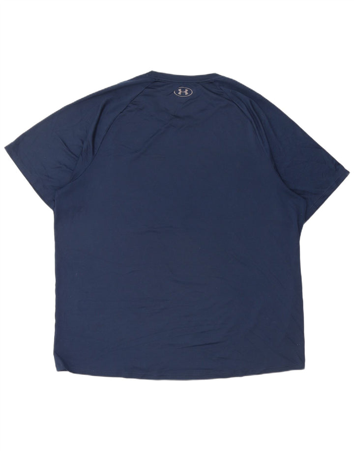 UNDER ARMOUR T-Shirt Homme 3XL Bleu Marine