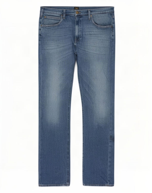 Lee Jean Slim Luke Tapered Homme W34 L32 Bleu Coton