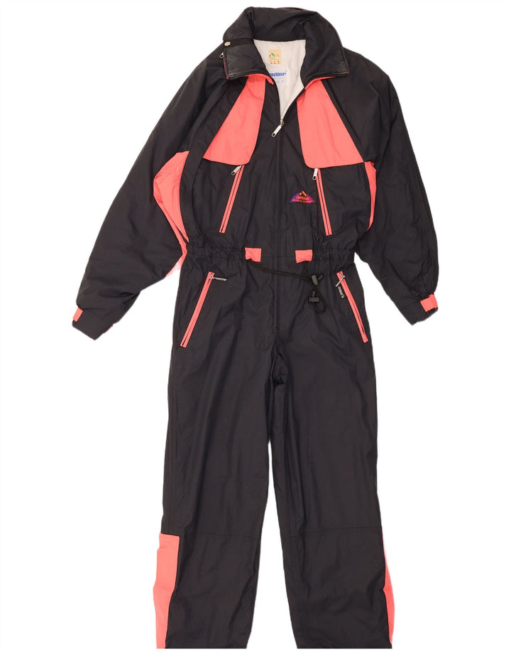 Aesse Combinaison de Ski Femme IT 44 Medium Noir Colourblock Polyester