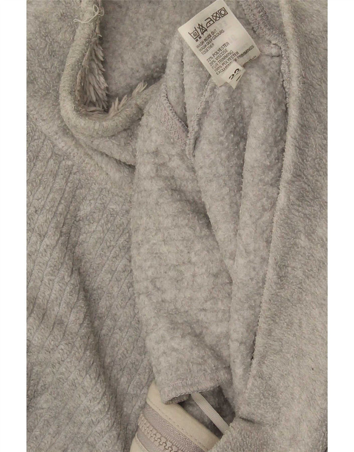Marks & Spencer Veste polaire pour femme UK 16 Large Gris Polyester