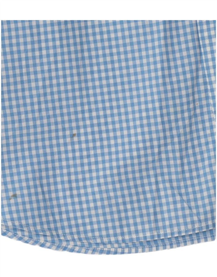 Chemise Regular Fit XL Bleu Vichy Coton Homme Boden