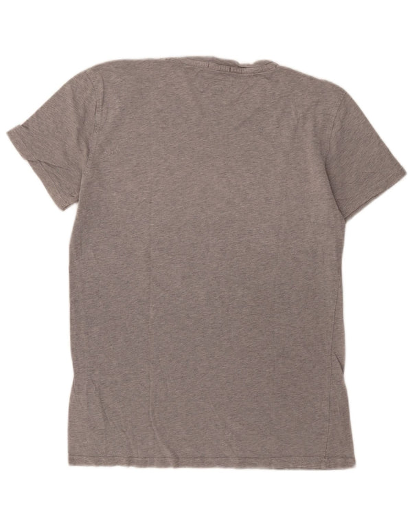 Tommy Hilfiger T-shirt coupe classique pour homme, petit, gris