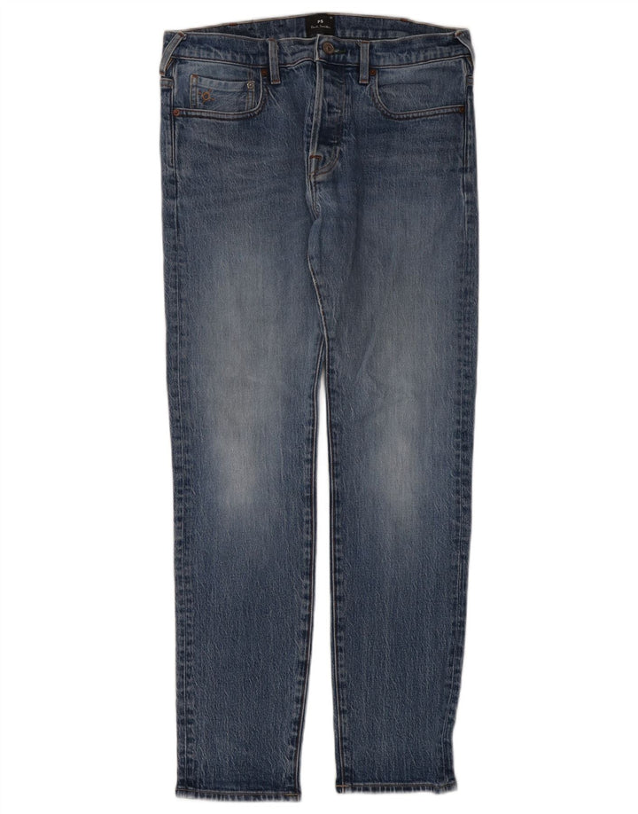 Paul Smith Jean Slim Homme W32 L30 Bleu Coton