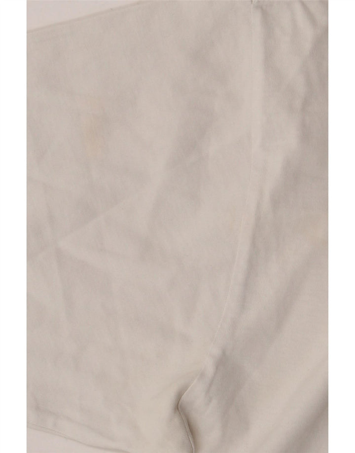 Vans Homme Coupe Classique T-Shirt Graphique Haut Blanc Moyen Coton