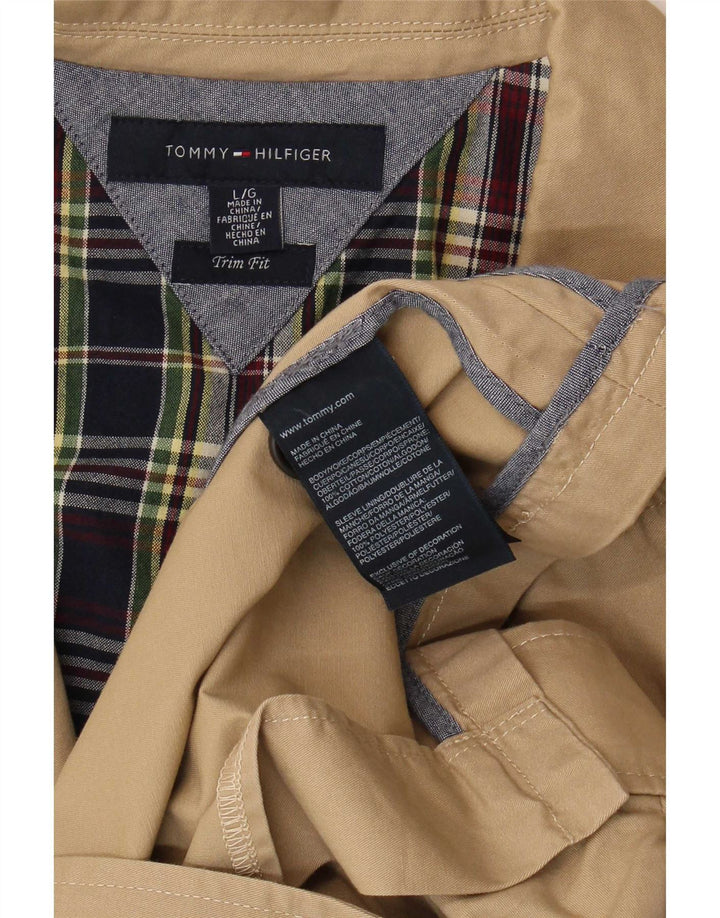 Tommy Hilfiger Veste blazer à 2 boutons pour homme UK 40 Large Beige