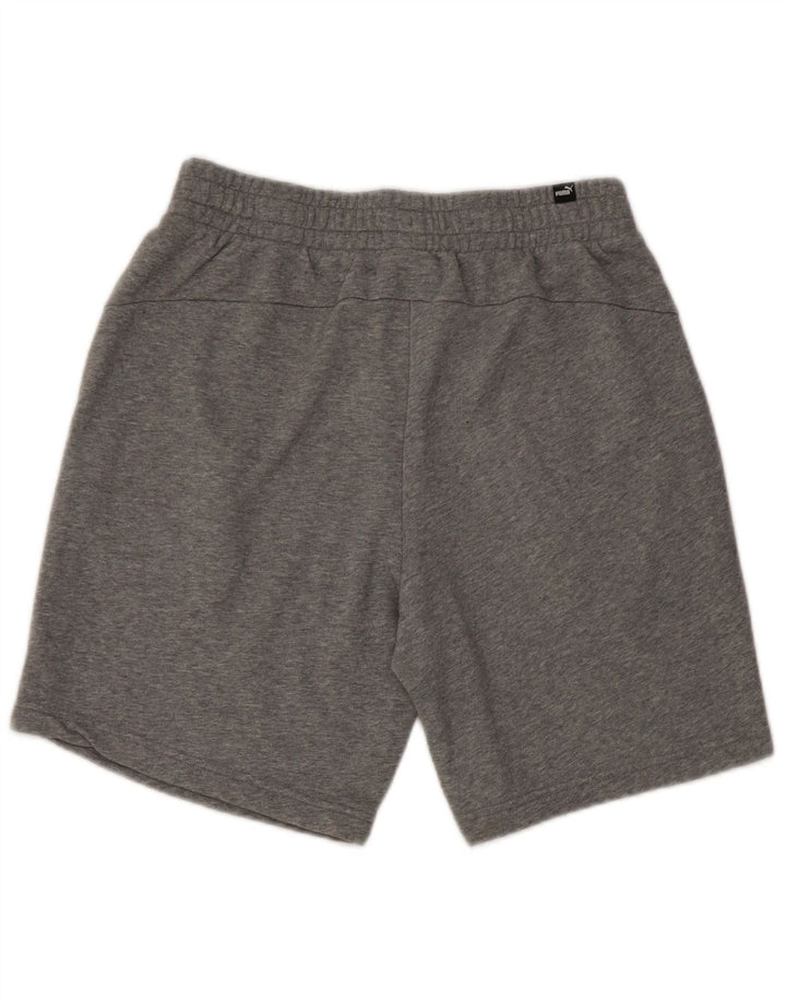 Puma Short Graphic Sport Homme Gris Moyen Flecked Cotton