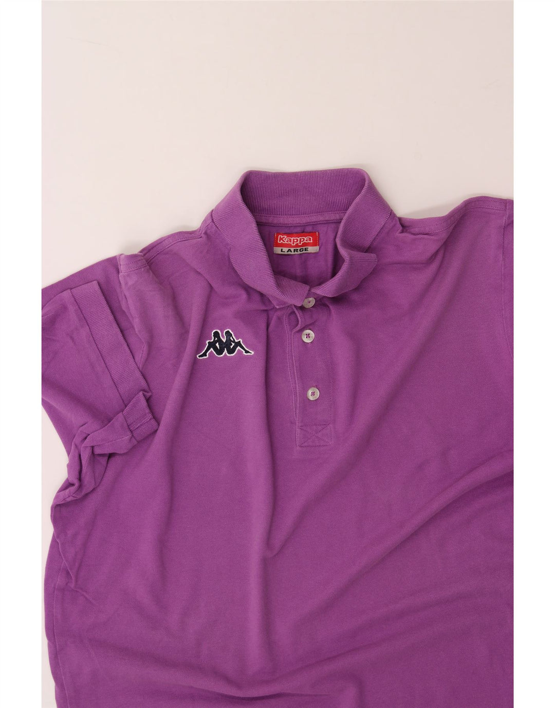 KAPPA Mens Polo Shirt Large Purple Vintage Kappa and Second-Hand Kappa from Messina Hembry 
