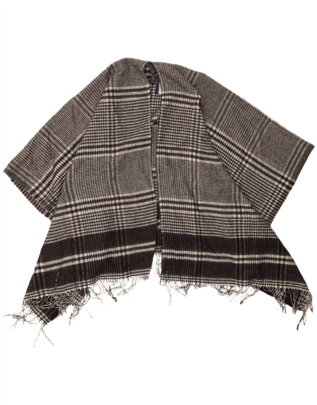 Marks & Spencer Cardigan Cape pour femme Taille unique Pied-de-poule Noir