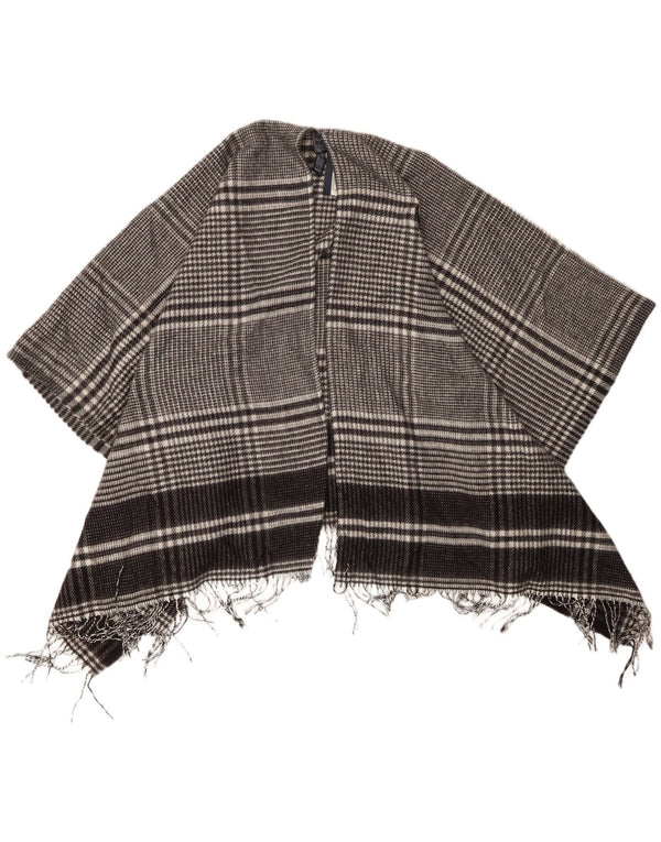 Marks & Spencer Cardigan Cape pour femme Taille unique Pied-de-poule Noir
