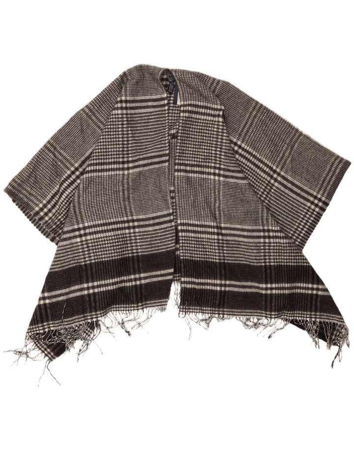 Marks & Spencer Cardigan Cape pour femme Taille unique Pied-de-poule Noir