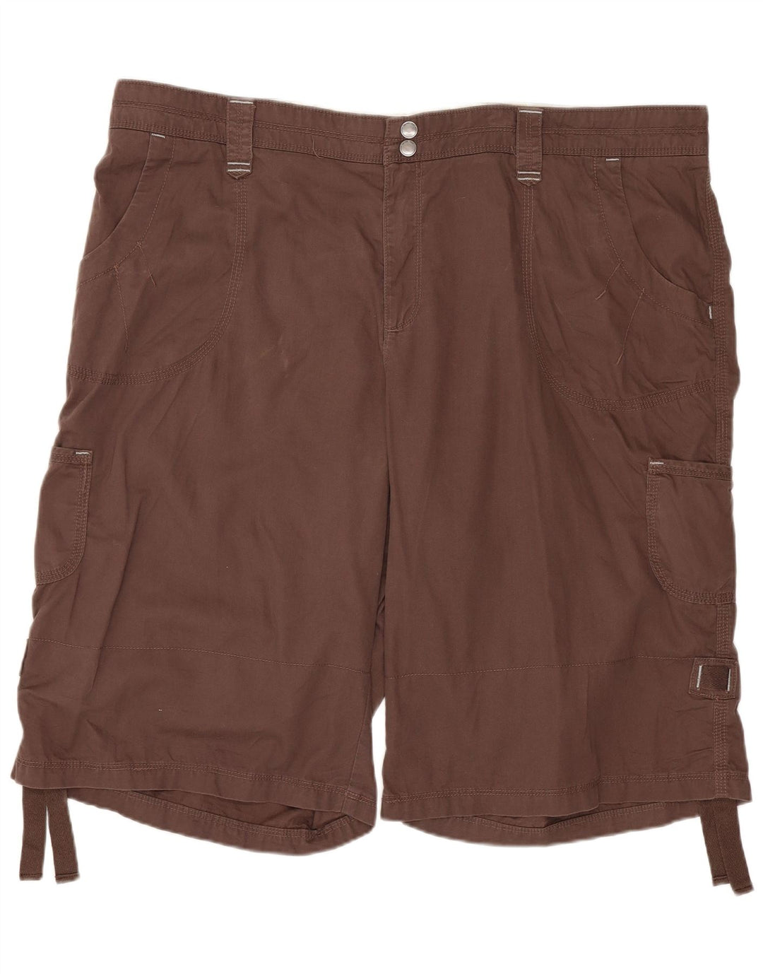 Lee Short cargo grande taille pour femme US 20 XL W40 Marron Coton