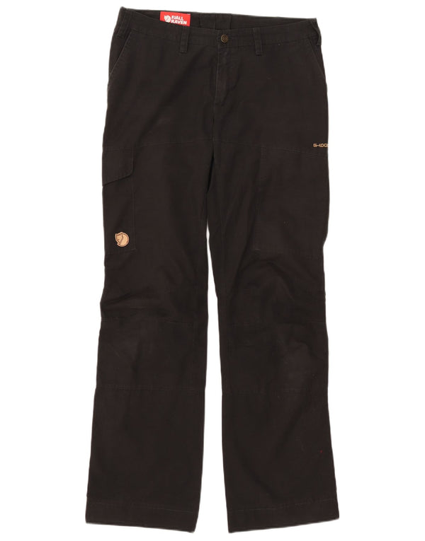 Fjall Raven Pantalon cargo droit pour femme EU 36 Small W30 L31 Noir