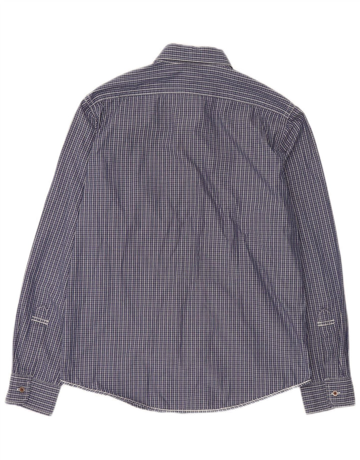 RALPH LAUREN Chemise Homme Bleu Moyen Vichy Coton
