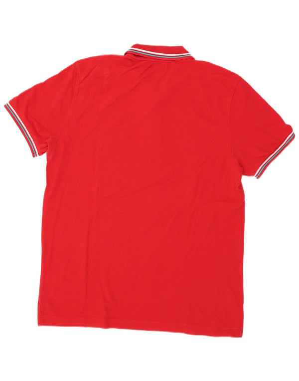 Kappa Polo Homme XL Rouge