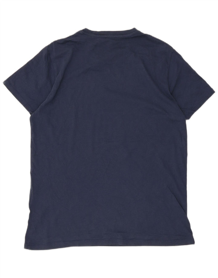 Dockers Tee-Shirt Khakis Graphic Homme Bleu Marine Moyen Coton