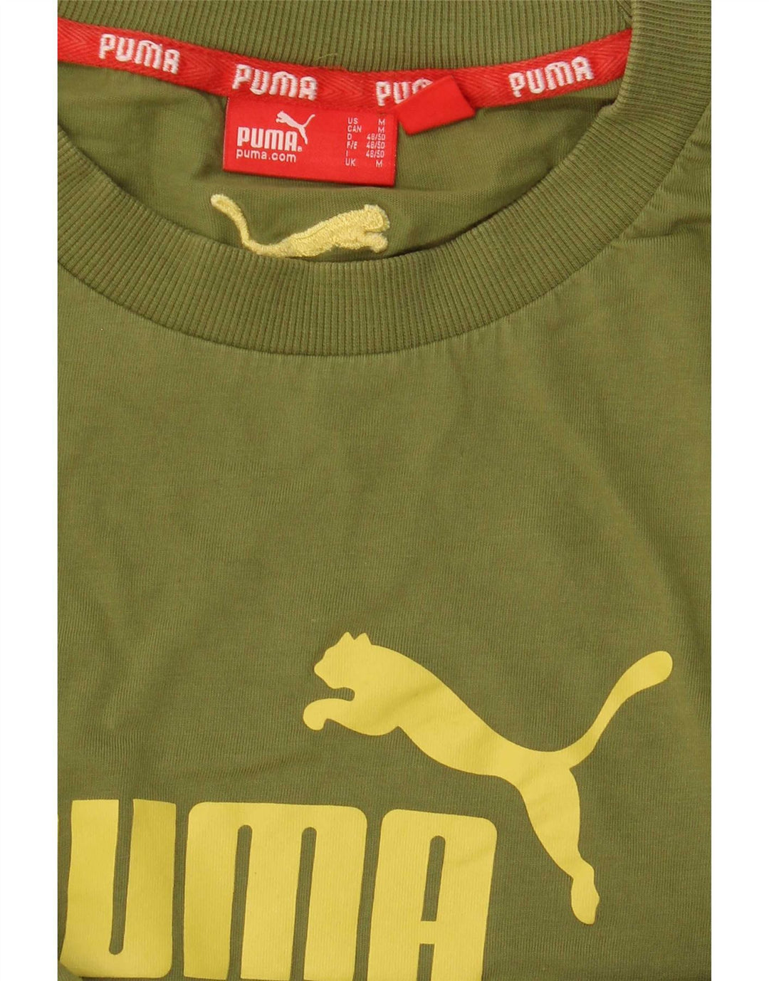 Puma Tee-Shirt Graphic Homme Vert Moyen