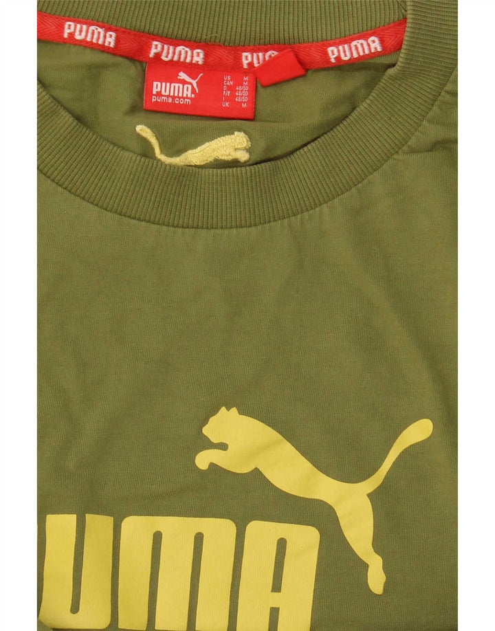 Puma Tee-Shirt Graphic Homme Vert Moyen