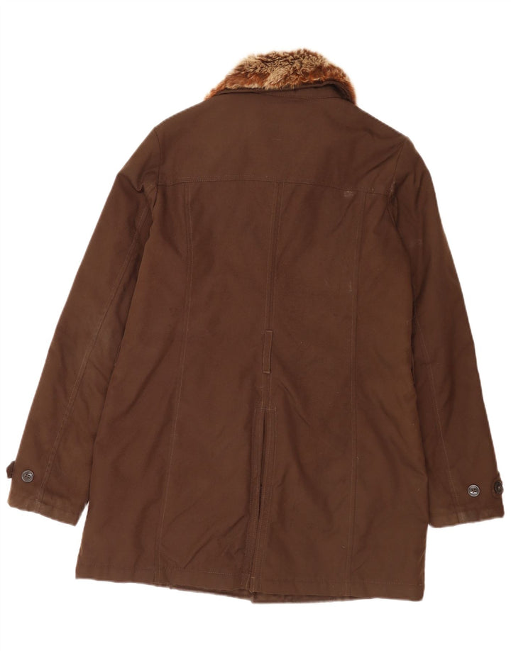 Woolrich Veste matelassée pour femme UK 44 Nylon marron moyen