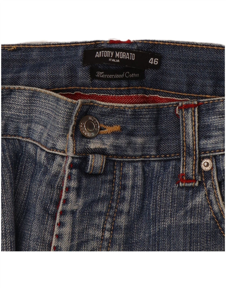ANTONY MORATO Womens Denim Shorts IT 46 Large W34 Blue Cotton