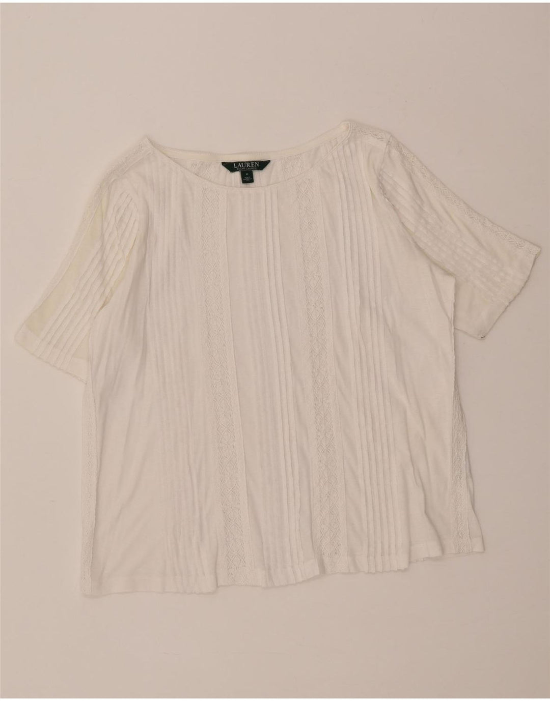 Ralph Lauren Chemisier pour femme UK 14 Blanc moyen