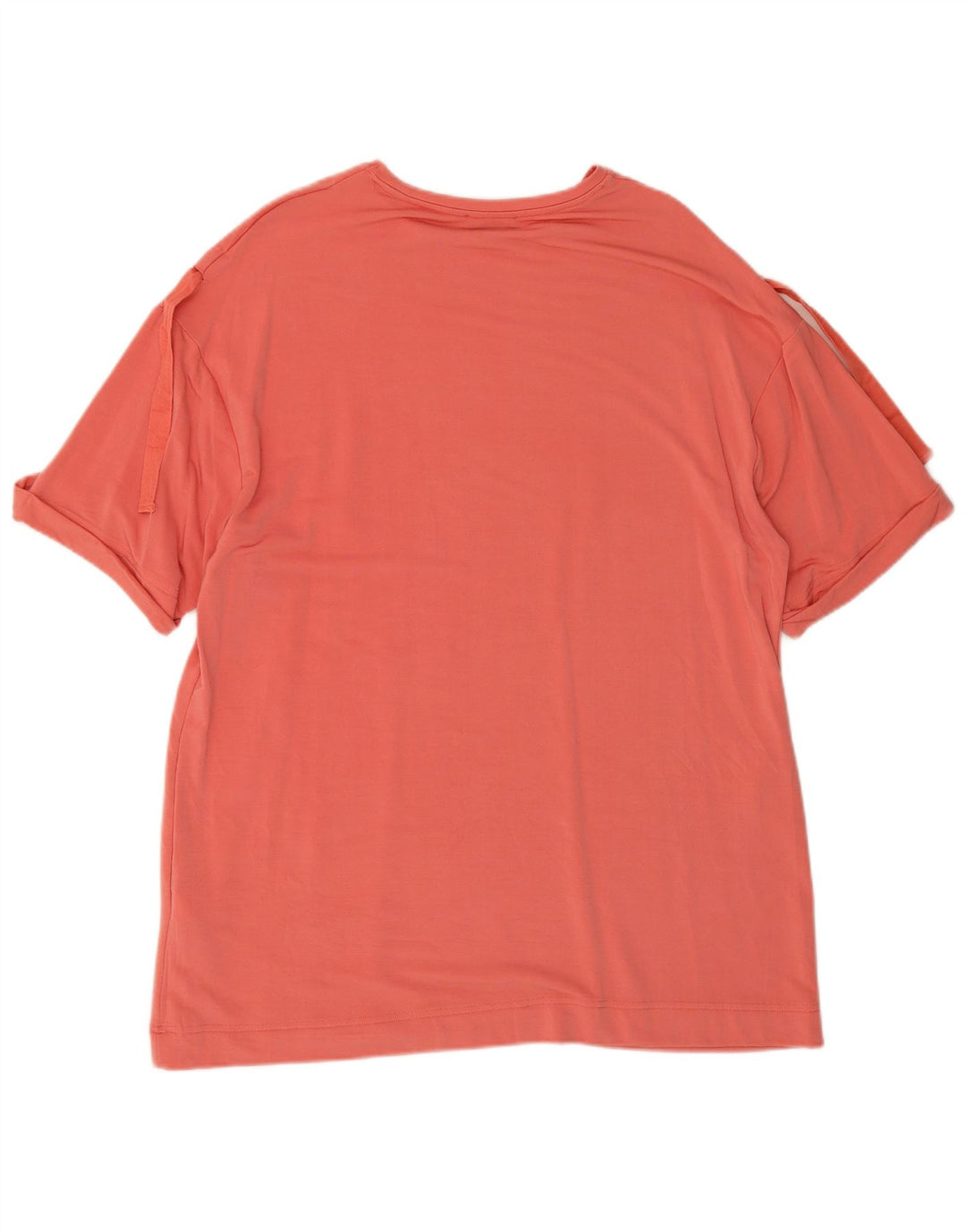 Zara Femme Tunique Top UK 10 Petit Rose Polyester