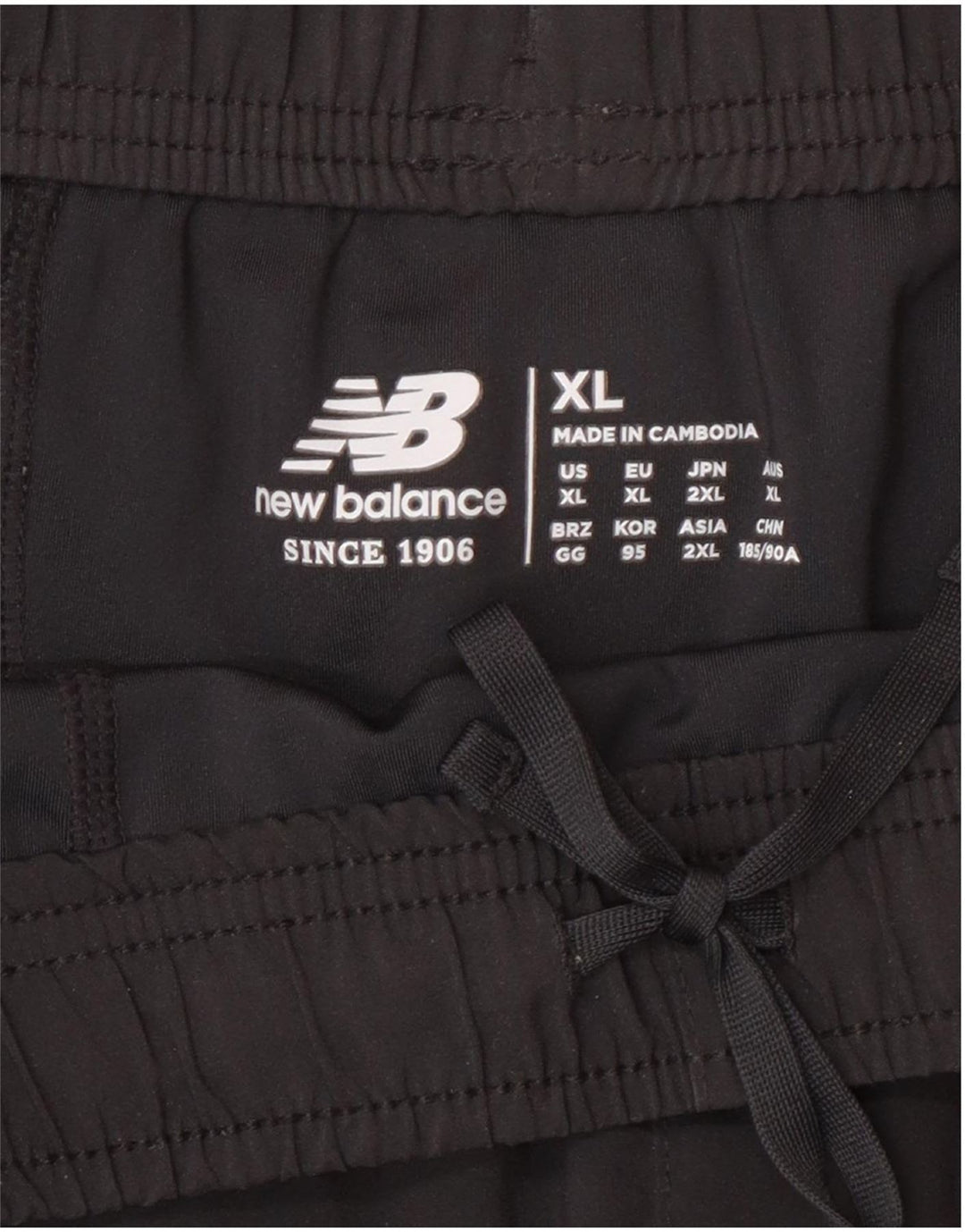 New Balance Short de Sport Regular Homme XL Noir