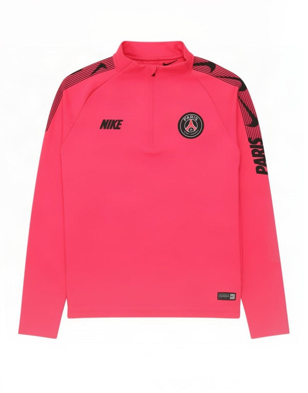 Nike Haut de survêtement graphique pour fille 12-13 ans Rose Taille L