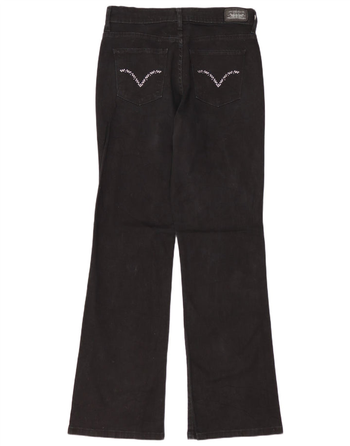 LEVI'S Jean Bootcut 512 Femme US 6 Moyen W28 L31 Noir