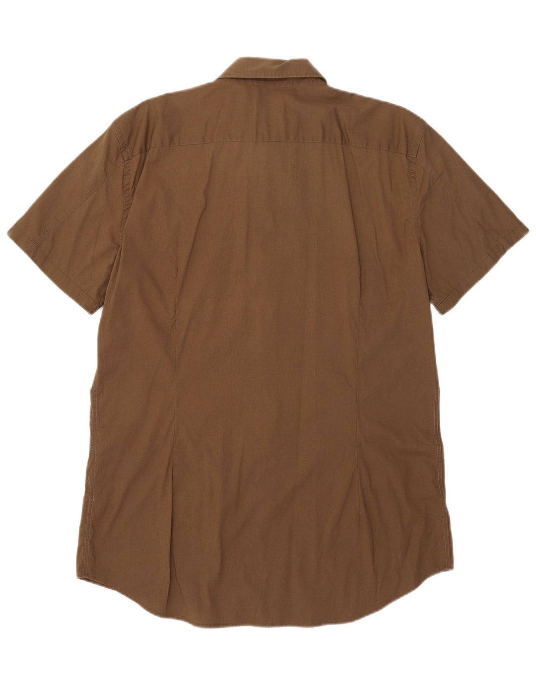 Diesel Chemise à Manches Courtes Homme Kaki Moyen